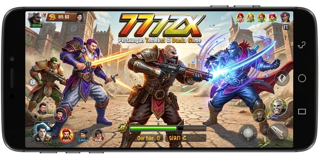 Tampilan gameplay seru pertarungan di 777ZX dengan grafik menawan.