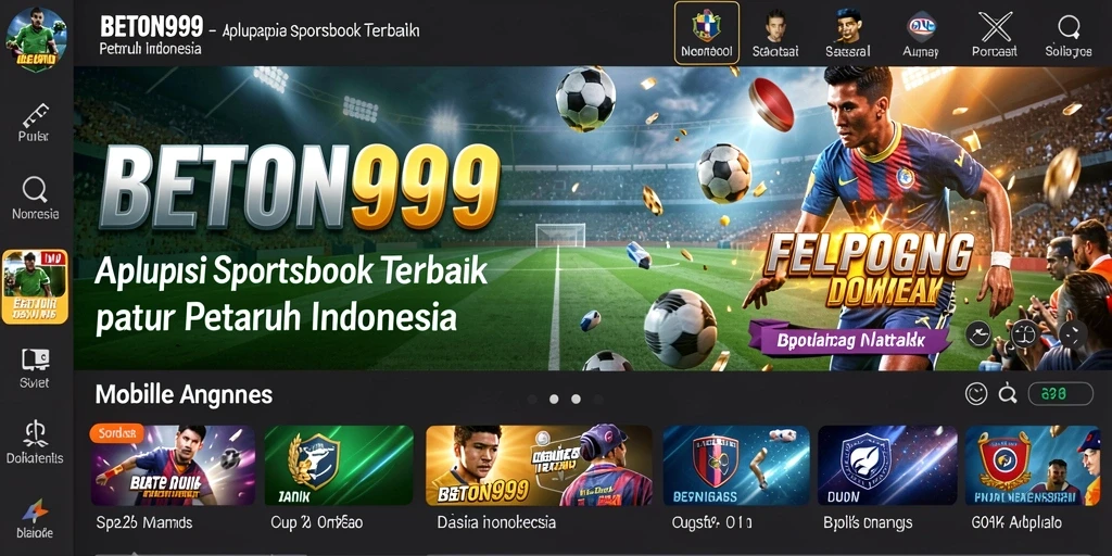 Tampilan antarmuka BETON999 dengan opsi taruhan menarik.