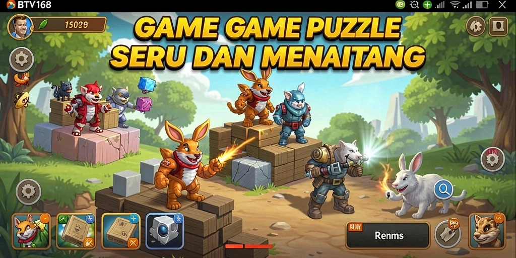 Tampilan gameplay BTV168 yang menarik dan menantang.