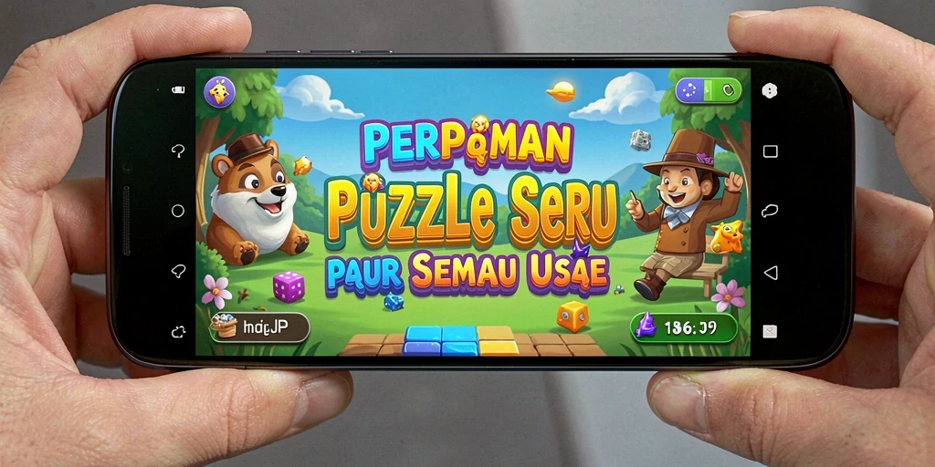 Gameplay seru dari HARAPJP dengan berbagai tantangan Puzzle.