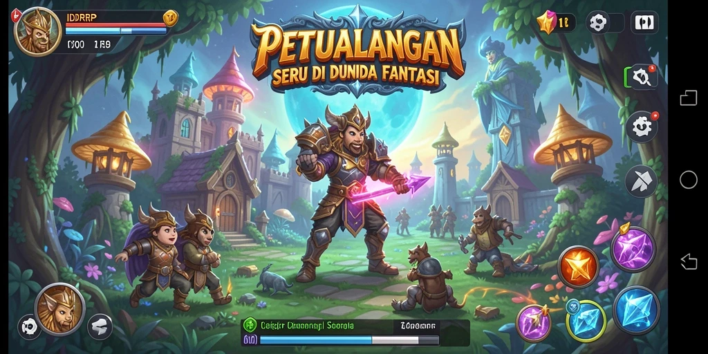 Tampilan gameplay yang mendebarkan di dunia <strong>IDRRP</strong>