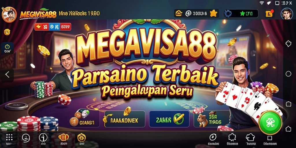 Tangkapan layar gameplay MEGAVISA88 dengan tema Kasino yang menarik.