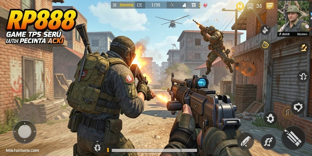 Screenshot gameplay RP888 yang mendebarkan dengan aksi pemain.