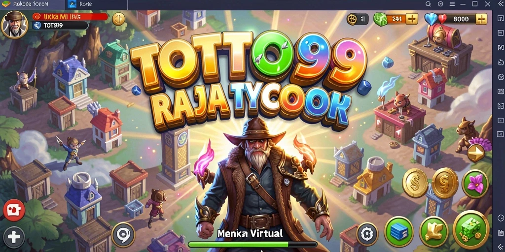 Tampilan permainan TOTO99 yang seru di dunia Tycoon.